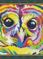 Rainbow Owl by Svetlana Besolova / Norsvet