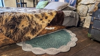 Tatiana Ryazanova _ crochet rug LaceSelena by LaceMats _ English