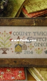 Plum Street Samplers - Count Twice PCS + XSD