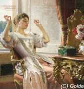 Golden Kite 2525 - Lady with Jewels
