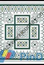 Elizabeth Almond FR0016 Tivoli - Blackwork pattern- Free