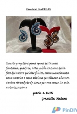 Orecchini Nautilus by Graziella Marala-Italian