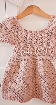 Mon Petit Violon Designs - Vita Apala - Puff Sleeve Dress