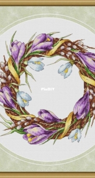 Spring Wreath by Irina Kats