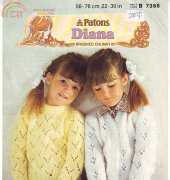 Patons Diana-7366-Childs Sweater