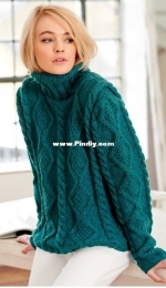 Sweater in Rico Fashion Alpaca Dream - 475
