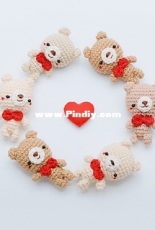 Meemanan - The Simply Bear Keychain - free