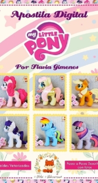 Atelie Abbraccino - Flavia Gimenes - My Little Pony - Portuguese