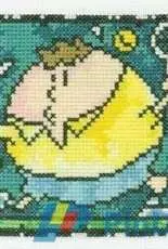 Heritage Stitchcraft Squircles QSTM113 Tim The Tennis Player by Peter Underhill