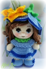 Tatsok Toys - Tatyana/Tatiana Sokolova - Baby in Bluebell Costume - Russian - Free