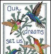 Dimensions 16708 - Humming Bird Quartet