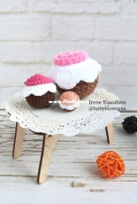 Baby Eco Toys - Irene Esaulova - Crochet Strawberry Muffin - Free