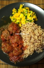 Dinner: meatballs