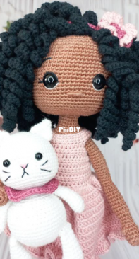 Crochet Ece - Nergiz Yetgin - Layla and Cat - Layla et son Chat - Layla y Gato - Layla e Gatinho - French - Spanish and Portuguese
