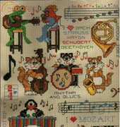 Leisure Arts Leaflet 477 - Music Makers Mini Series #8