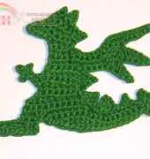 Dragon Appliqué by C. A. Lira