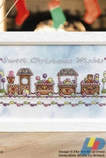 Gingerbread Train - The Candy Express by Shannon Wasilieff from The World of Cross Stitching TWOCS 223 XSD
