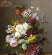 Golden Kite 1657 - Roses, Peonies, Tulips and Narcissi (small)