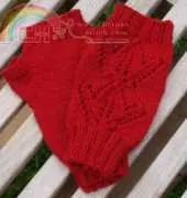 Maple Leaves Mitts by Katrin Kolnes / E-Book Hearts & Maple Leaves