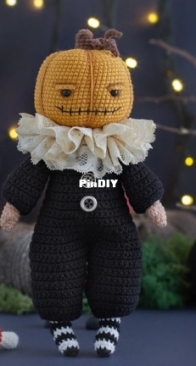 Two loops toy - Spooky Mr Pumpkin - English