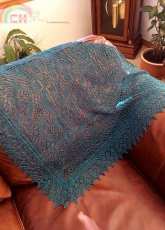 Carnival Glass Shawl by Renee Leverington