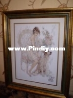 Lanarte  Girl with a dog