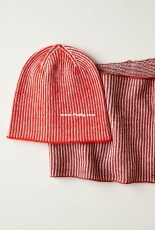 Corrugated Hat + Cowl by Purl Soho-Free