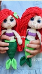 Bobrik toys - Natalia Bober - The Mermaid -  Русалочка - Russian