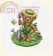 Ellen Maurer Stroh EMS Bears at Work - The Gardener