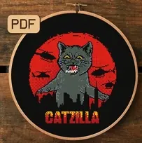 Aliton Embroidery - Catzilla PCS + XSD