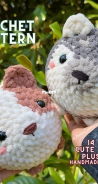 Annie Carraway Art / Handmade by Annie - Annie Carraway - Cute Doggie Plushies