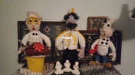 Two cooks and a captain crochet