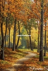 EstE 175 Path in the Autumn Park