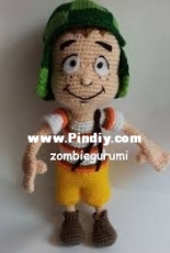 Zombiegurumi - Luisa Contreras - Chavito del 8 - Spanish