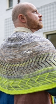Crosswalk Shawl by Stephen West