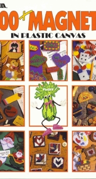 Leisure Arts - 300 Magnets in Plastic Canvas