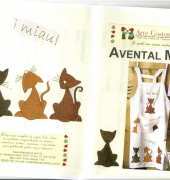 Arte Costura - Avental Miau - Portuguese