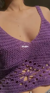 Nightmoon Studio - Naomi Samra - Flower Crop Top