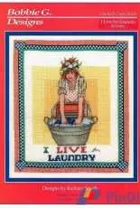 Bobbie G. Designs #LL90091 I Live For Laundry
