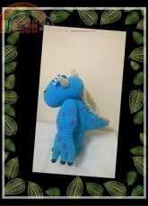 Sully Monster - pattern by Imelda Castillo
