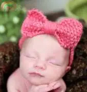 Blue Sky Alpacas-Savannah Bow,Pink Techno Hat-Free Pattern