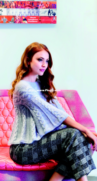 LANA GATTO - Silk Mohair & Feeling - Flared Pullover.16983- Free