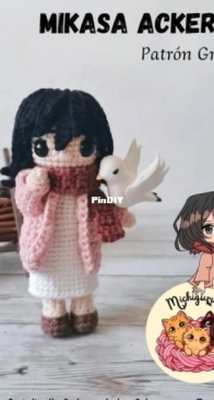 michigurumis - Ambar - Mikasa Ackerman - Spanish - Free