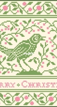 Modern Folk Embroidery - Red Berries: A Christmas Greeting  XSD+PCS