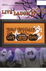 Stoney Creek Collection Leaflet 413 - Live Laugh Boo