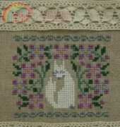 Windy Willows - A Fox Among the Purple Flowers