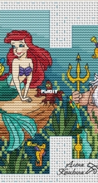 Little Mermaid Ornament by Alena / Alyona Koshkina