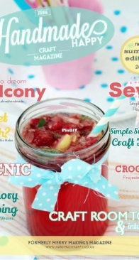 Handmade Happy - Craft Magazine  - Summer 2014 - Free