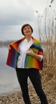 Stunt Cardigan by Tatiana Chystiakova-English, Russian -Free