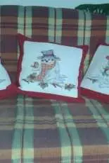 Le Idee di Susanna-Snowmen pillows